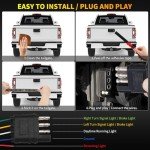 60-Inch LED Tailgate Light Bar for Trucks