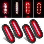 LIMICAR 6" Oval LED Trailer Light Kit