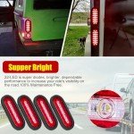 LIMICAR 6" Oval LED Trailer Light Kit