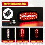 LIMICAR 6" Oval LED Trailer Light Kit