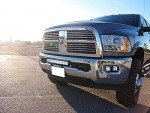 Universal Steel License Plate Mount for LED Lights