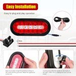 LIMICAR 6" Oval LED Trailer Light Kit