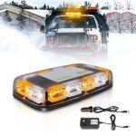 Wireless Rechargeable Beacon Strobe Light - 17 Modes
