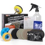 Headlight Restoration Kit for DIY Lens Repair