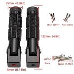 Foldable Motorcycle Foot Pegs for Yamaha & Honda