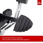 KICRY Mini Board Motorcycle Footpegs for Harley