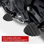 KICRY Mini Board Motorcycle Footpegs for Harley