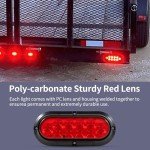 RUNHWEE Waterproof LED Trailer Light Kit - 2 Pack