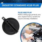 PEAK H11B Halogen Headlight Bulb Replacement
