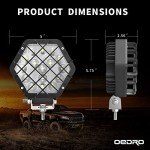 OEDRO 5" LED Off-Road Light Pods - 48W