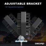 OEDRO 5" LED Off-Road Light Pods - 48W