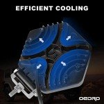 OEDRO 5" LED Off-Road Light Pods - 48W