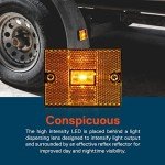 Amber LED Side Marker Lights for Trailers and RVs