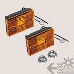 Amber LED Side Marker Lights for Trailers and RVs