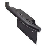 Universal Front Bumper License Plate Holder Mount