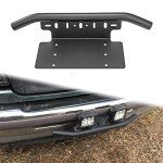 Universal Front Bumper License Plate Holder Mount