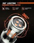 Amber 3157 LED Turn Signal Bulbs - 2 Pack