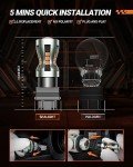 Amber 3157 LED Turn Signal Bulbs - 2 Pack