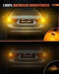 Amber 3157 LED Turn Signal Bulbs - 2 Pack