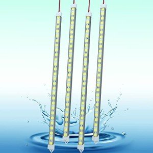 12V LED Light Strip - Waterproof 4 Pack