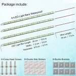 12V LED Light Strip - Waterproof 4 Pack