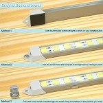 12V LED Light Strip - Waterproof 4 Pack