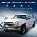 Chevy Headlight Assembly Kit for 2003-2007 Models