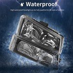 Chevy Headlight Assembly Kit for 2003-2007 Models