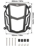 KEMIMOTO Motorcycle Headlight Cover for GROM MSX125