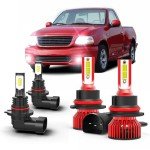 Ford F150 LED Light Bulbs - High/Low & Fog