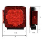 LED Submersible Trailer Lights for Boats and Trucks