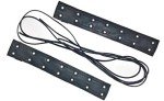 Milano Sport Leather Motorcycle Vest Panel Set