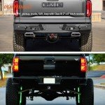 LED Brake Hitch Light with US Flag Design