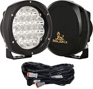 5-Inch 160W Round LED Off-Road Driving Lights