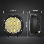 5-Inch 160W Round LED Off-Road Driving Lights