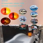 Dual-Face Amber/Red LED Trailer Light Set