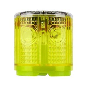 Aolyty Solar Magnetic Strobe Warning Light - Yellow