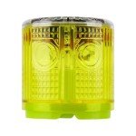 Aolyty Solar Magnetic Strobe Warning Light - Yellow