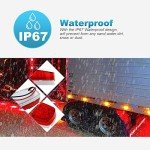 PartsAm 14x LED Trailer Marker Lights Set