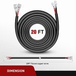 Nilight 16 AWG Wiring Harness for LED Lights