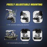 Universal Adjustable LED Light Bar Mounting Brackets