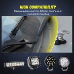 Universal Adjustable LED Light Bar Mounting Brackets