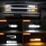 MOVOTOR LED Headlights for 1988-1998 Chevy GMC