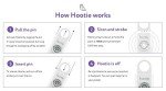 Hootie Keychain Personal Safety Alarm - 130dB