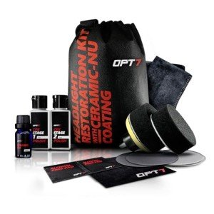 OPT7 Professional Headlight Restoration Kit and Polisher