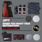 OPT7 Professional Headlight Restoration Kit and Polisher