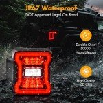 LED Tail Lights for 2018-2023 Jeep Wrangler JL