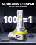 AUXITO 30000LM H8 H9 H11 Fog Light Bulbs
