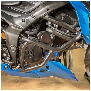 Black Steel Crash Bars for Suzuki GSX-S 750