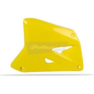 Polisport Yellow Radiator Shroud Set for Suzuki RM85